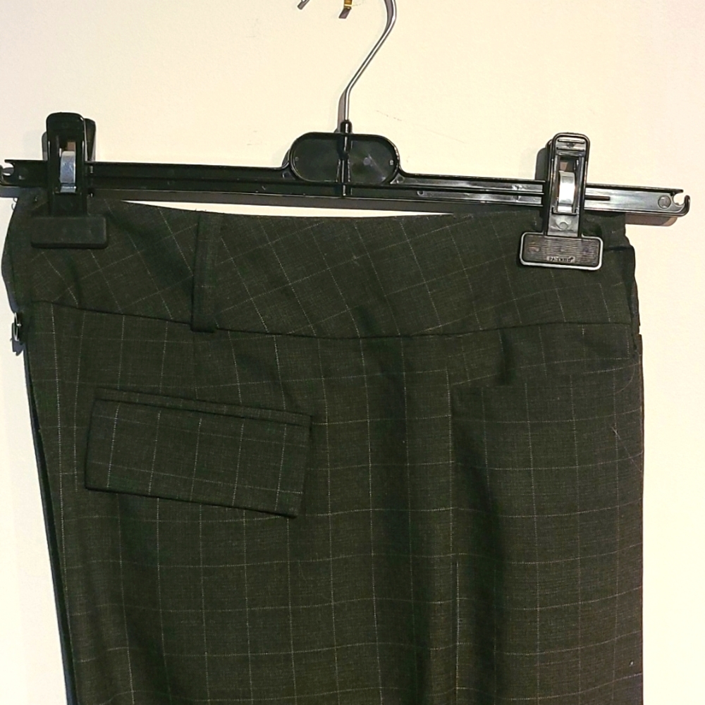 Grey cuff pant